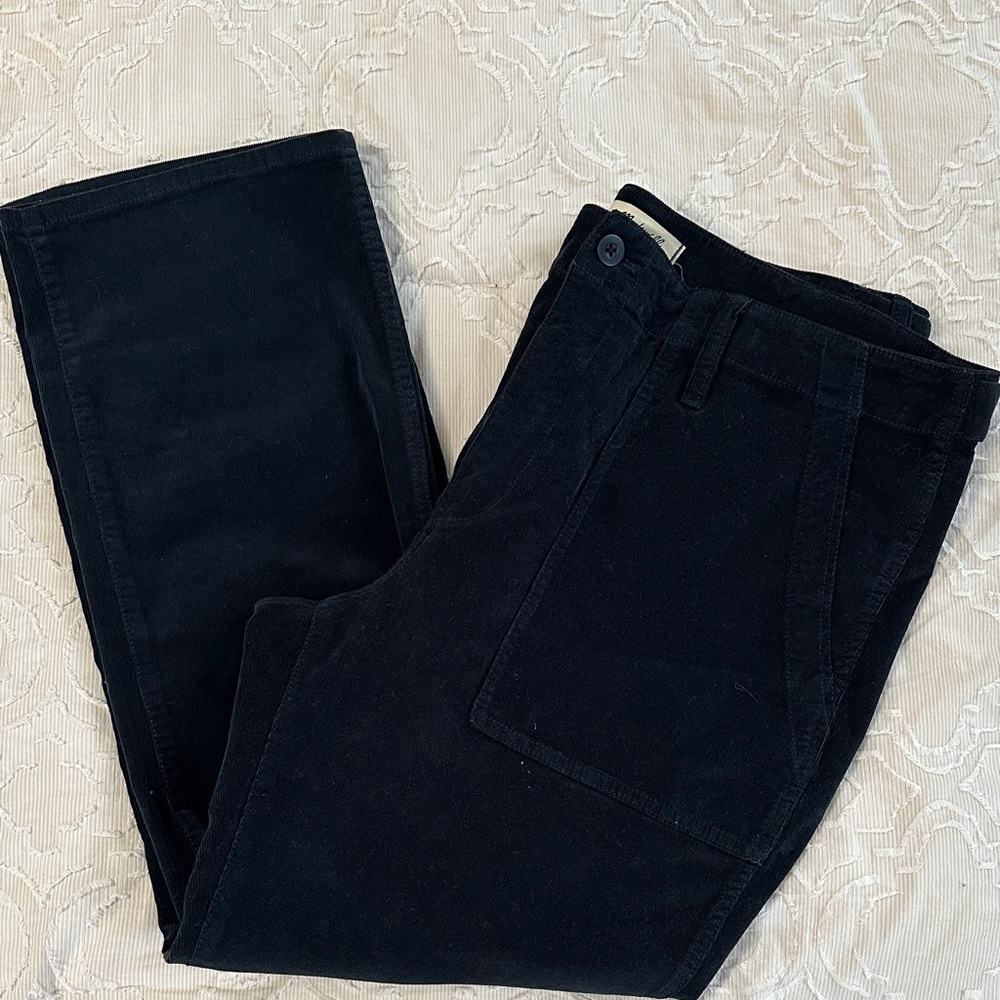 NWT Navy Madewell The Slim Straght Utility Pant